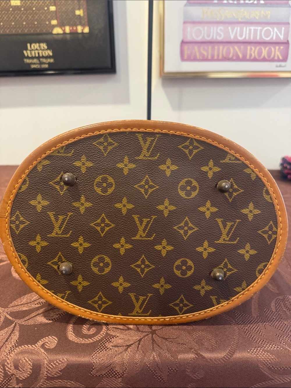 Louis Vuitton Vintage Monogram Large Bucket Bag - Picture 7 of 15